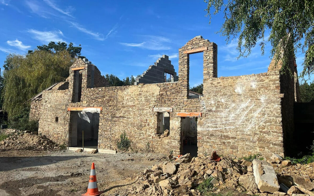 Rénovation – reconstruction maison à Petit-Mars