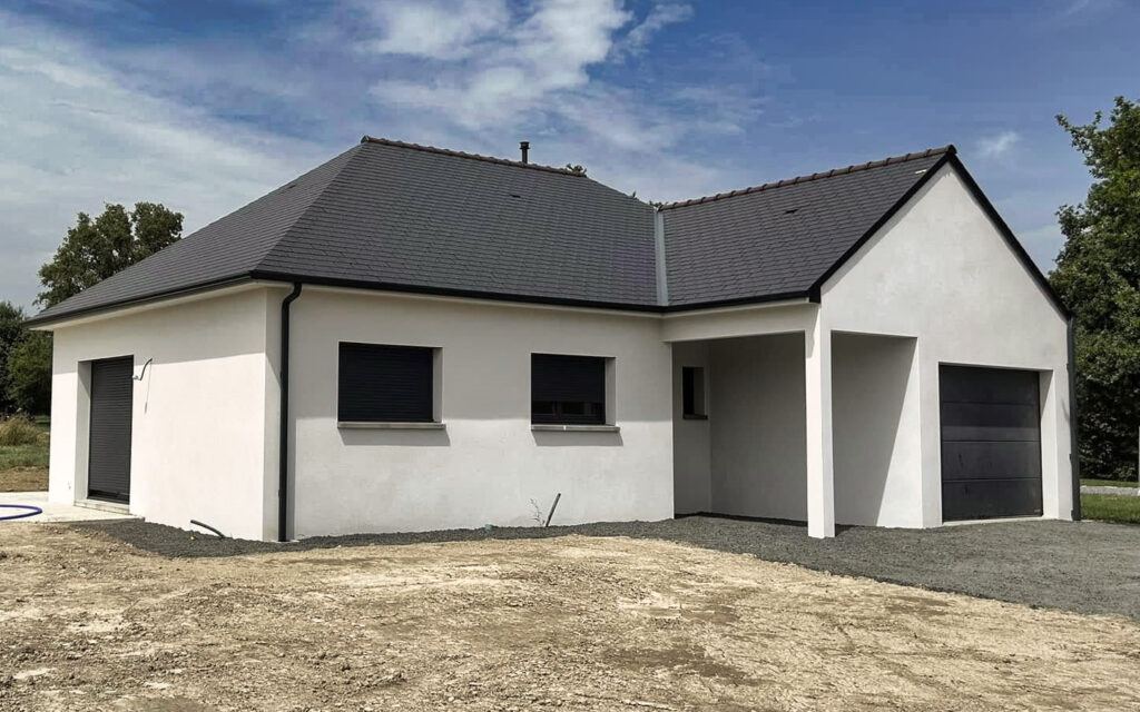 Maison traditionnelle sur la commune d’Erbray