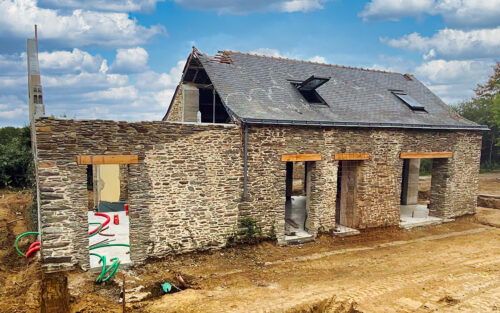 Réhabilitation ancienne habitation avec extension