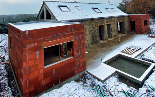 Réhabilitation ancienne habitation avec extension