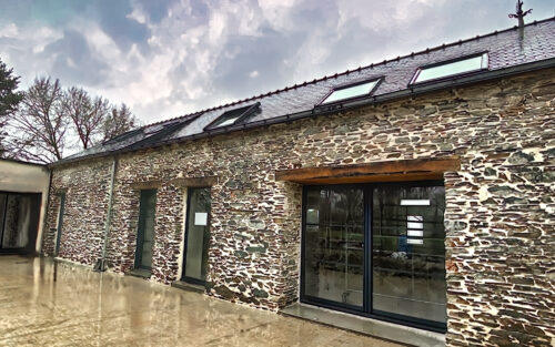 Réhabilitation ancienne habitation avec extension