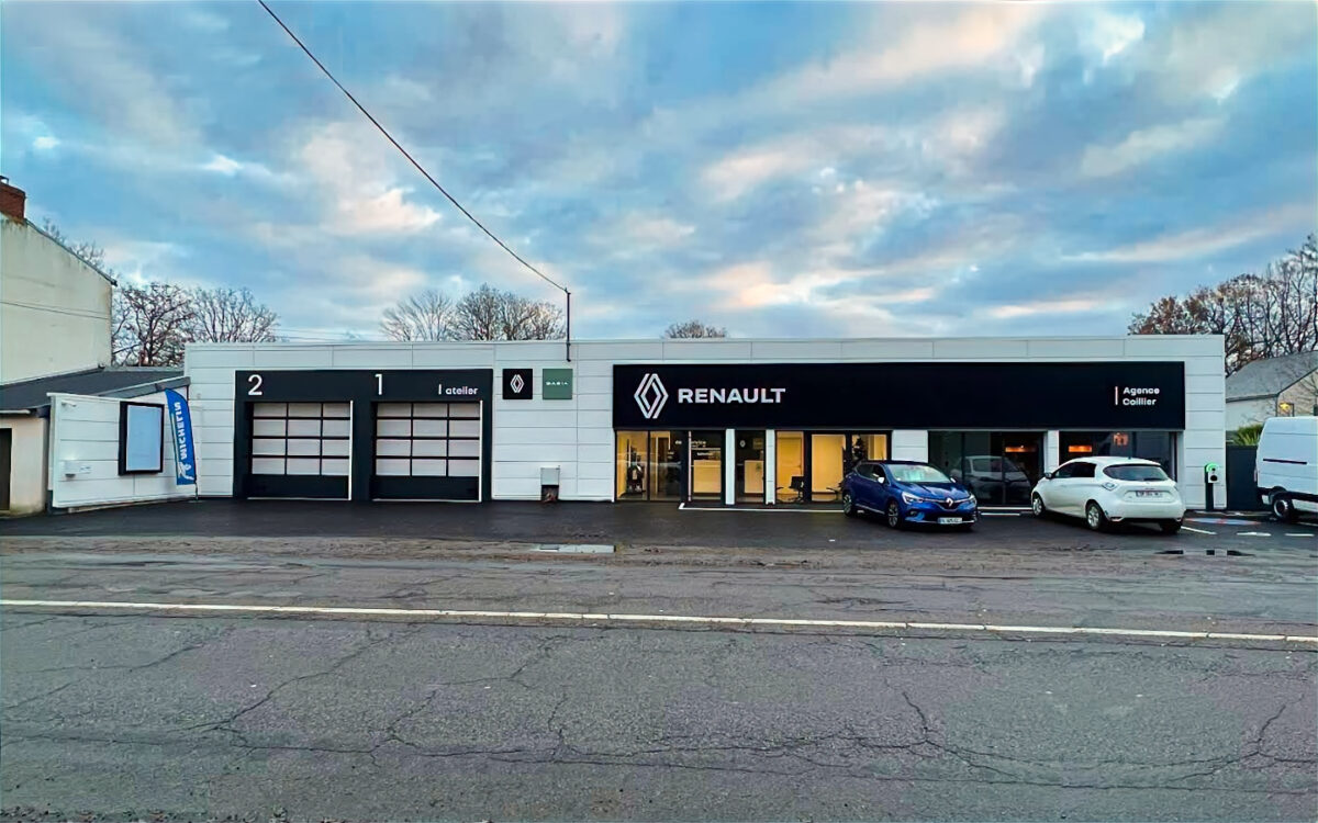 Rénovation complète ancien garage automobile Treillieres