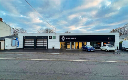Rénovation complète ancien garage automobile Treillieres